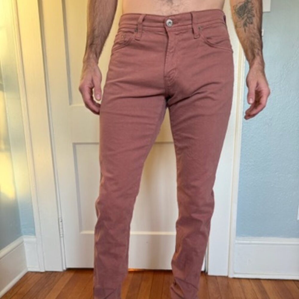 AG Jeans Red 29" Waist - 34" Inseam